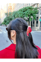 Hand-painted Carp Lantern Claw Hair Clip