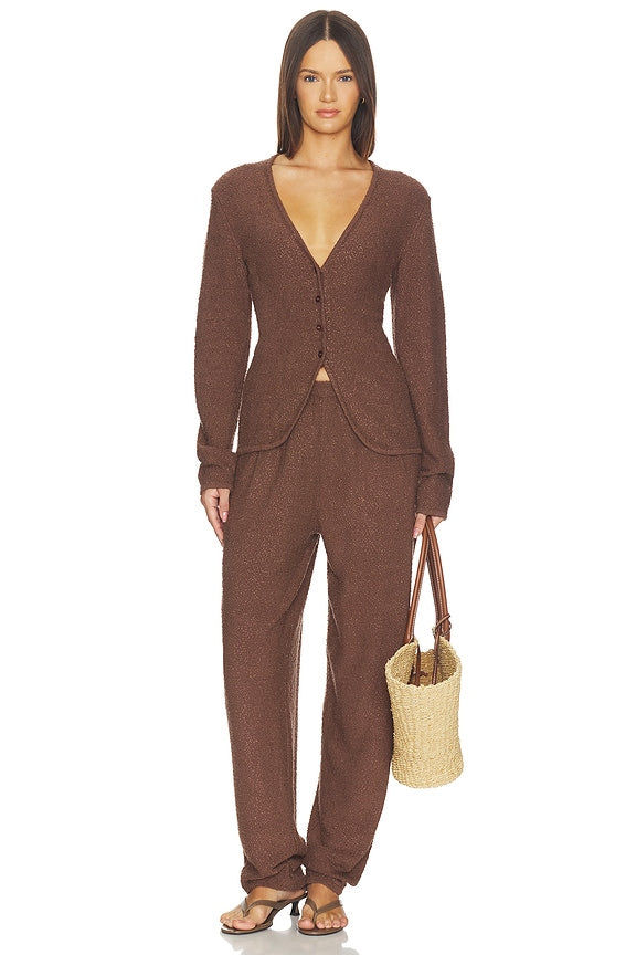 Samita Textured Knit Pant