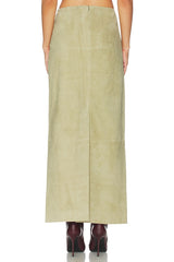Sonya Suede Skirt