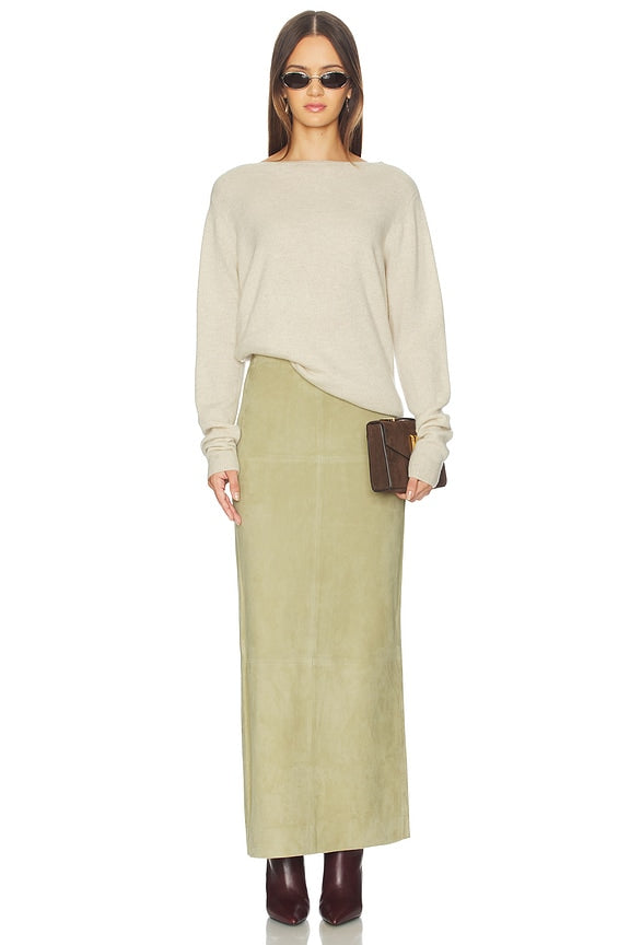 Sonya Suede Skirt