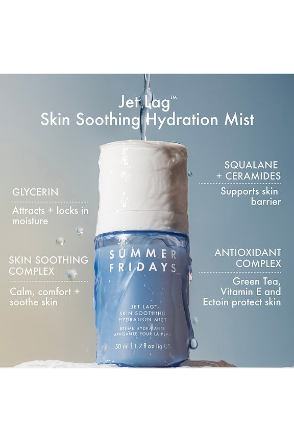 Jet Lag Skin Soothing Hydration Mist