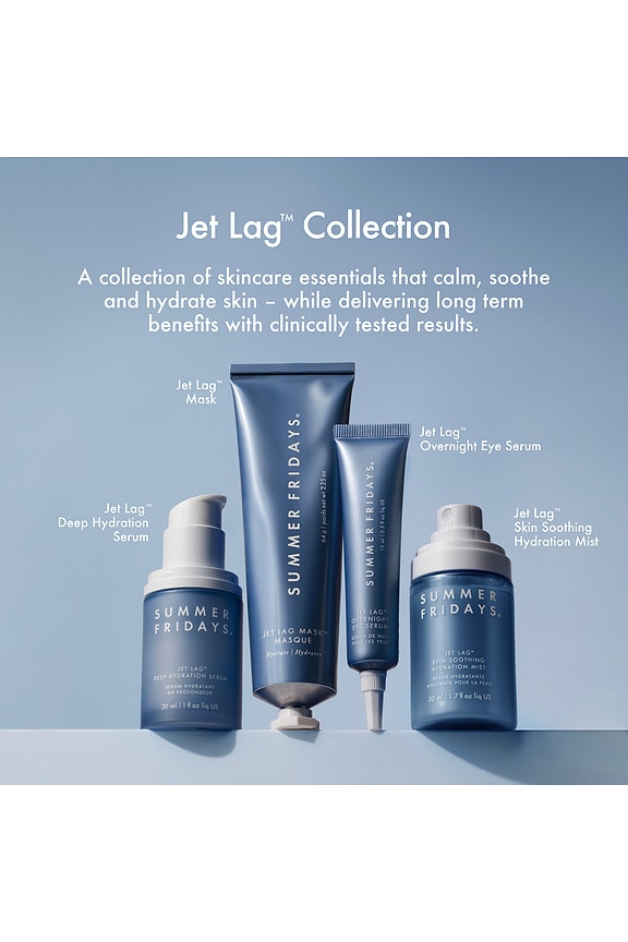 Jet Lag Skin Soothing Hydration Mist