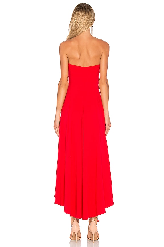 Strapless Hi Low Dress