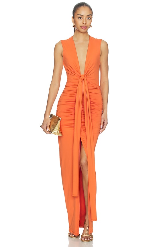 Tie Front Dress