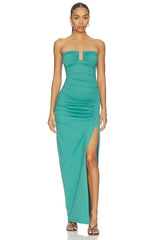 Wire Tube Side Slit Dress