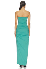Wire Tube Side Slit Dress