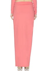 Side Gathered Skirt With Attached Bodysuit Lining