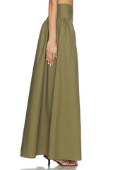 x REVOLVE Poplin Drop Waist Skirt