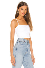 Thin Strap Crop Tank