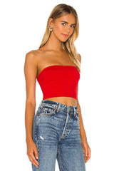 Strapless Crop Top