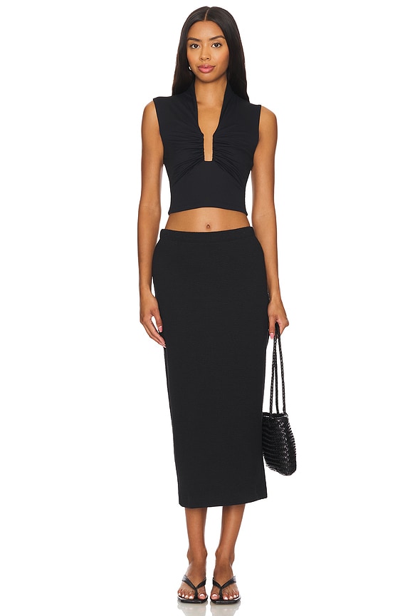 Square Wire Sleeveless Top