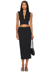 Square Wire Sleeveless Top