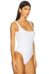 Essential Low Back Tank Thong Back Bodysuit