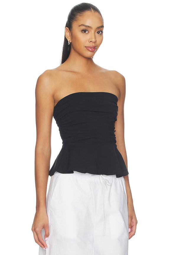Tube Gathered Flare Top