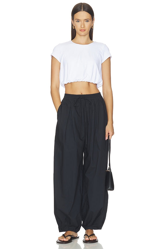 Crew Blouson Top