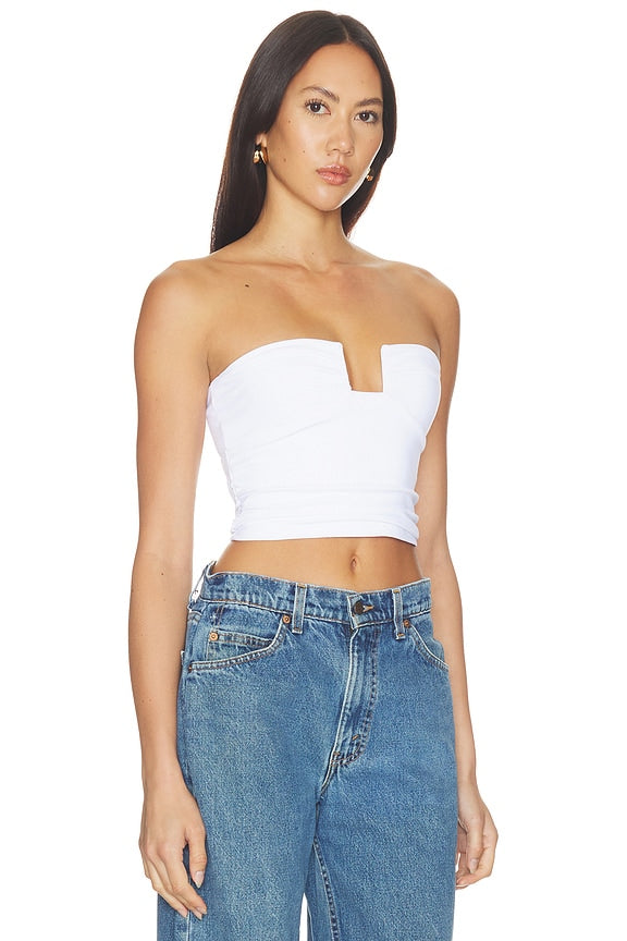 Wire Gathered Tube Top