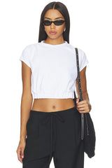 Short Sleeve Gathered Top
