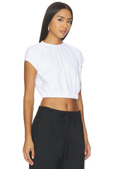 Short Sleeve Gathered Top