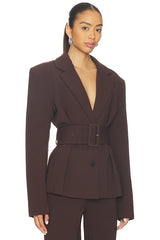 Suiting Belted Blazer