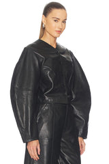 Fitted Leather Jacket