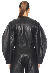 Fitted Leather Jacket