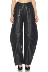 Leather Cargo Pants
