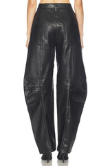 Leather Cargo Pants