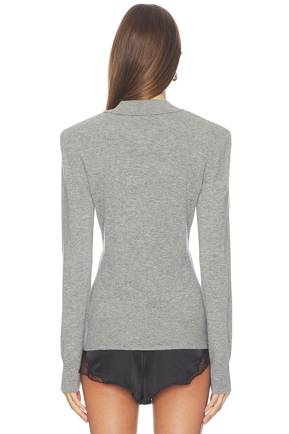 Wool Longleeve Polo