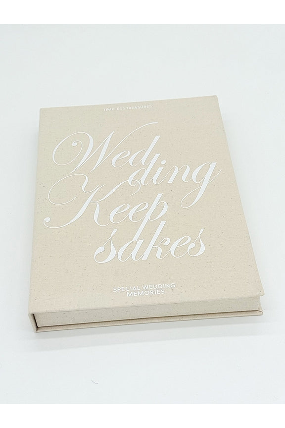 Wedding Keepsake Book Box