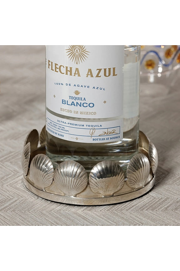 Sur Mer Shell Design Wine Coaster
