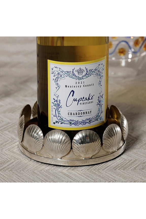 Sur Mer Shell Design Wine Coaster