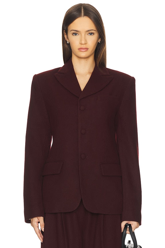 Walt Wool Single Breasted Blazer
