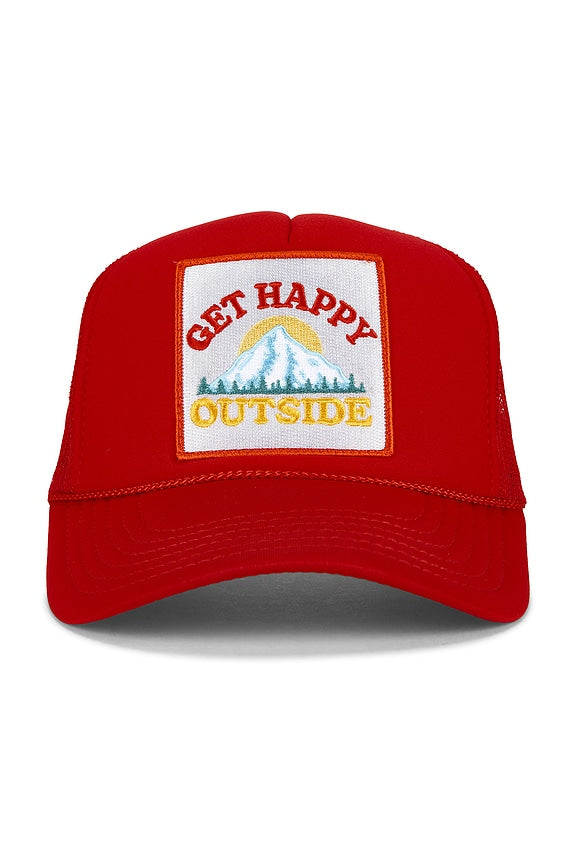 Get Happy Outside Trucker Hat