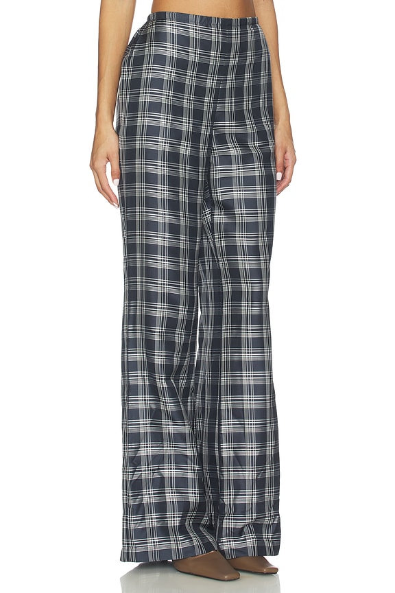 Fluid Plaid Pant