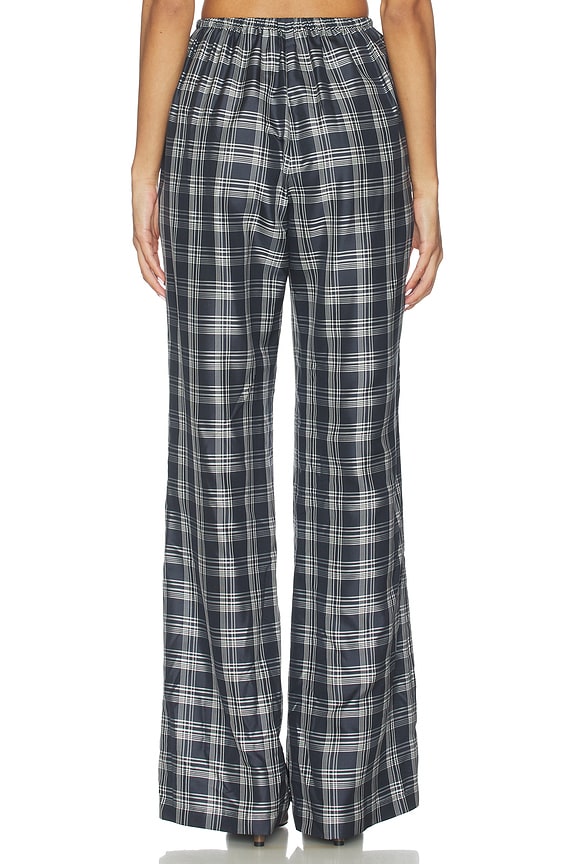 Fluid Plaid Pant