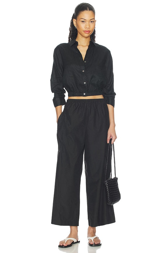 Fluid Cropped Pants