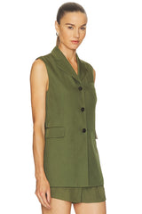3 Button Slash Vest