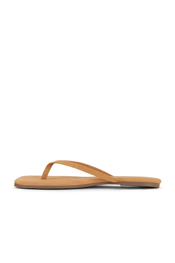 Square Toe Lily Suede Sandal