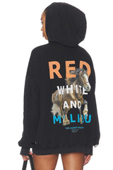 Red White And Malibu Hideout Hoodie