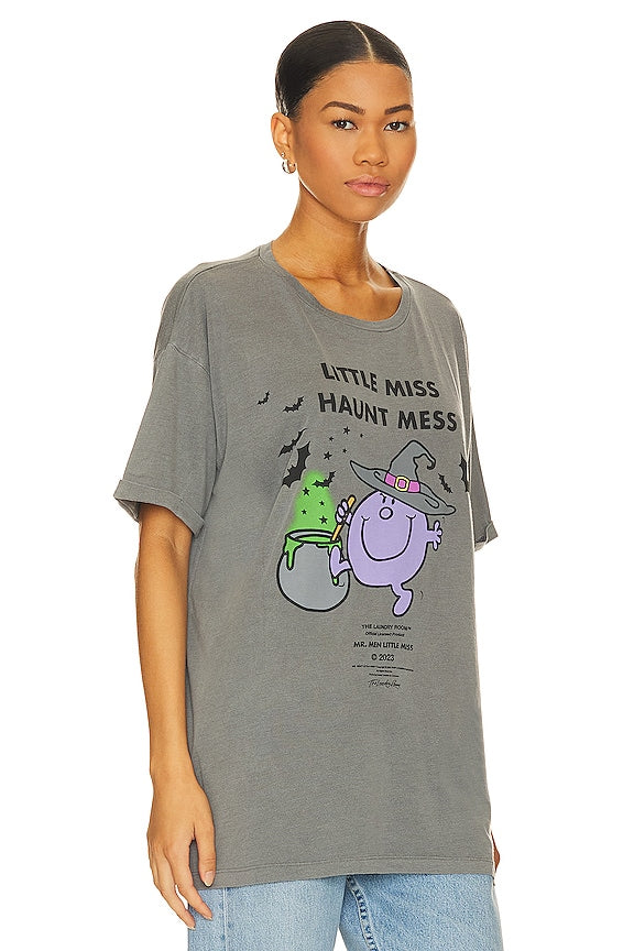 Little Miss Haunt Mess Oversized Tee