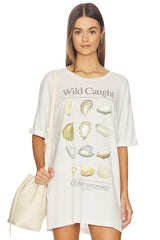 Wild Caught Oyster Market Oversized Tee