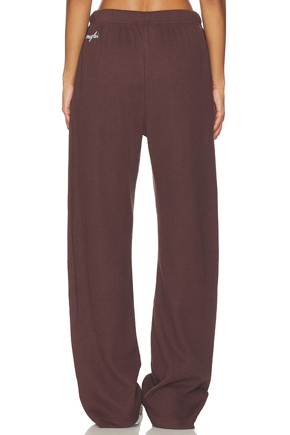 Empathy Always Waffle Wide Leg Sweatpants