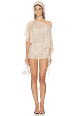 Fern Crochet Poncho
