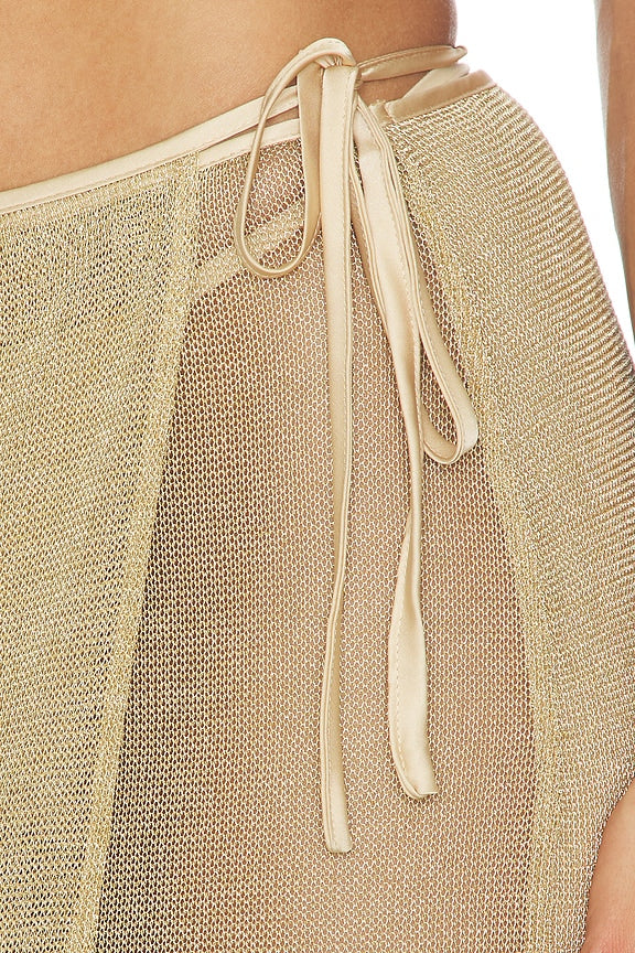 Cyrene Tie Maxi Skirt