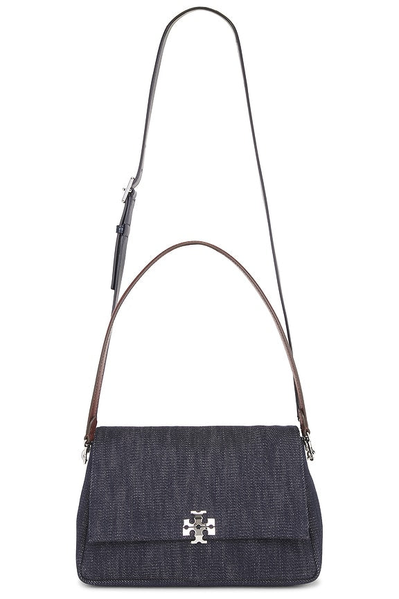 Charlie Denim Shoulder Bag