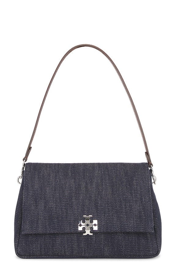 Charlie Denim Shoulder Bag