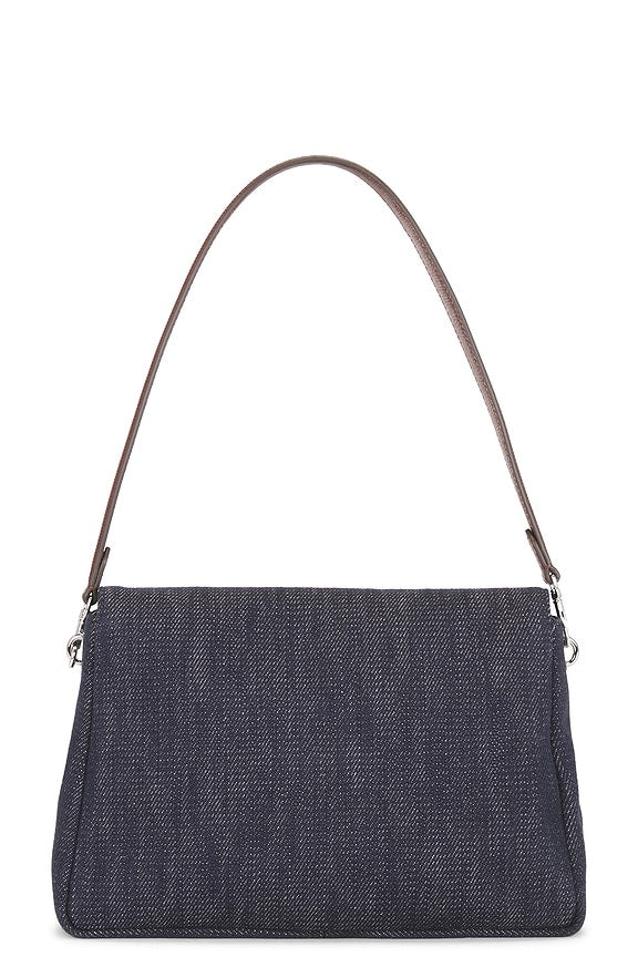 Charlie Denim Shoulder Bag