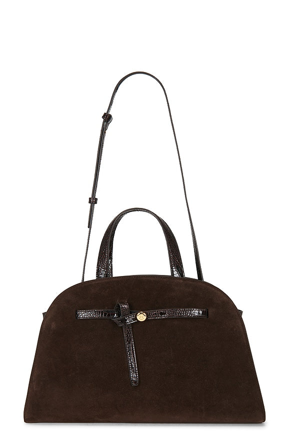 Romy Suede Bauletto Bag