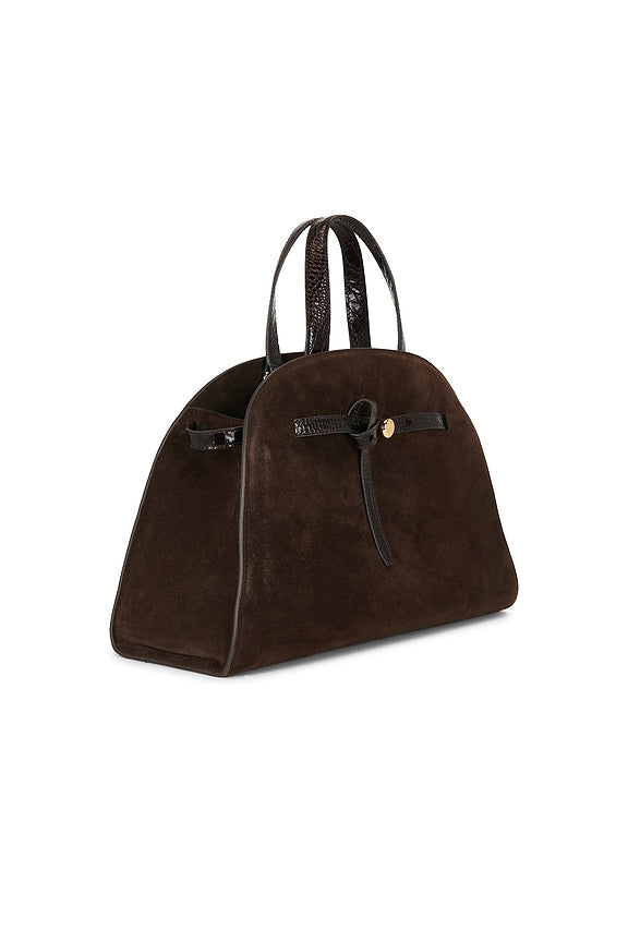 Romy Suede Bauletto Bag