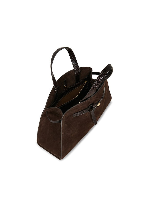 Romy Suede Bauletto Bag